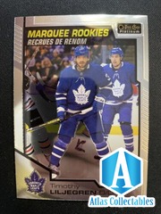 20-21 UD Opee Chee Platinum Hockey Marquee Rookies 162 Timothy Liljegren